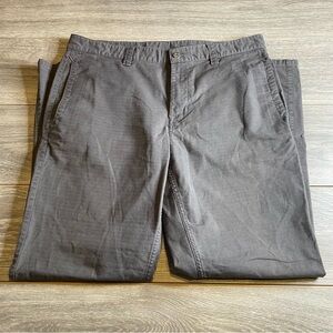 The North Face Men's Chino Pants Gray Regular Fit 36x32 Cotton Stretch